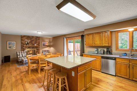 Spacious kitchen, fully equipped with pots, pans, utensils etc.