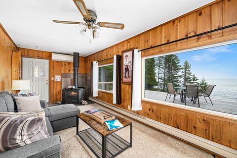 2nd family room with a lakeview