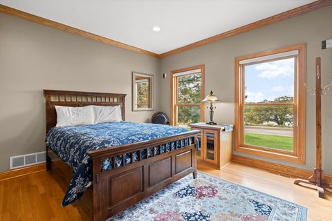 Bedroom 2, Queen bedroom with lake view., main floor
