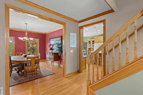 Just off to the living room is the roomy formal dining room.  Open floor plans allows everyone to be in a different space but still feel like you are still together.