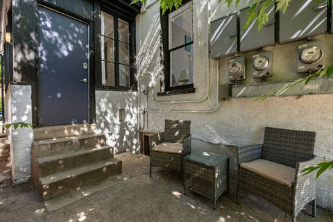 Your own private outdoor area on the back patio