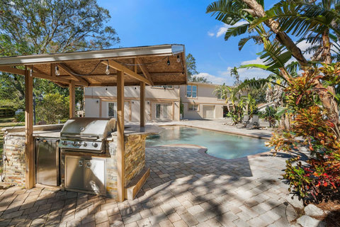 Poolside Grill Area
