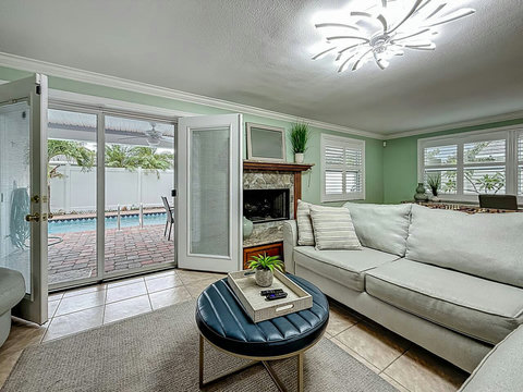 Living Room to Pool Area