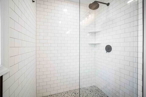 Custom tile work. 