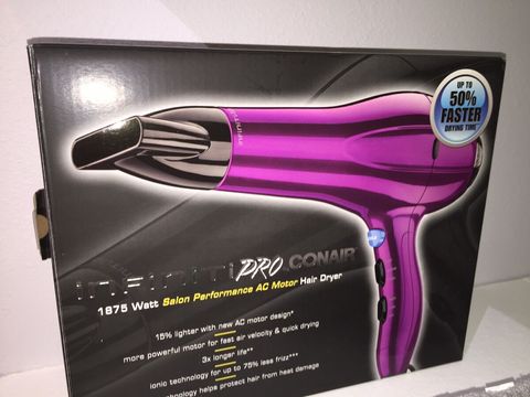 The all-important Hair Dryer!