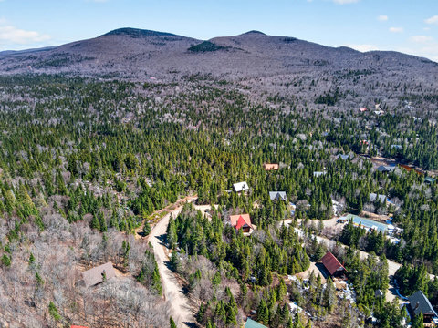 Secluded mountain cabin enclave with forest views and trails