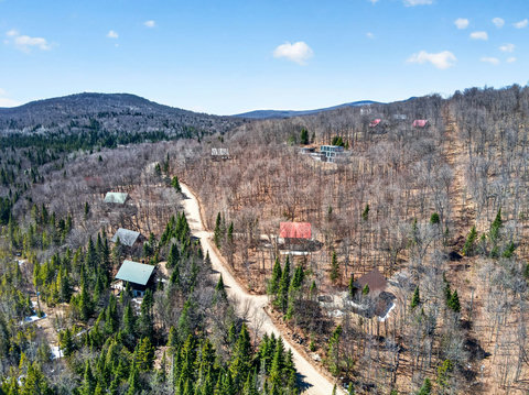 Secluded mountain cabins with sweeping forest views and trail access