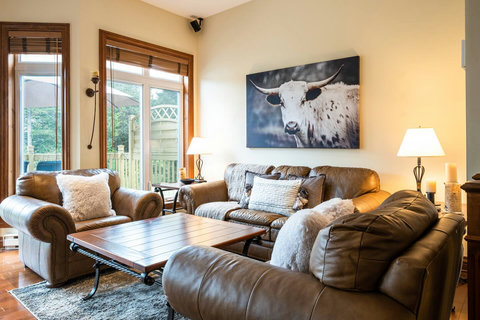 Living room close up view