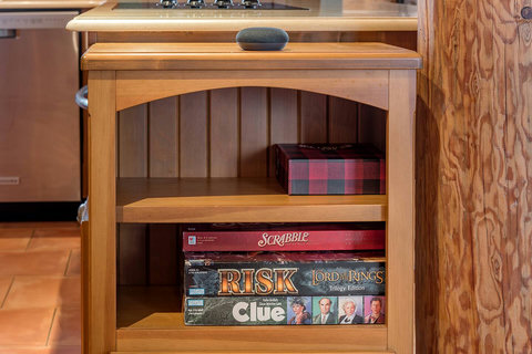 Main floor: Board Games & Google Home mini