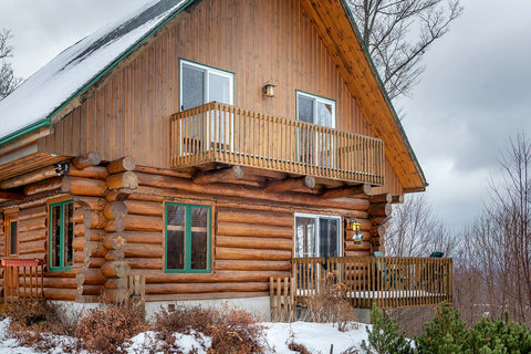 Chalet View, close up