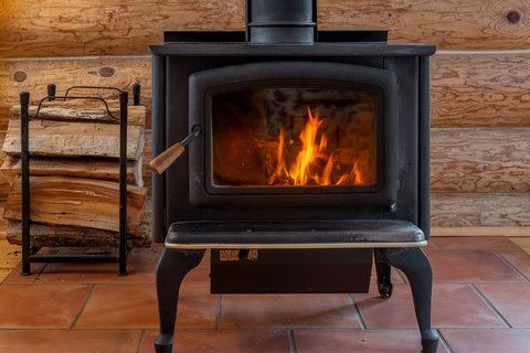 Main floor: Fireplace