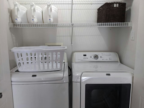 Washer, Dryer and Iron (Main floor)