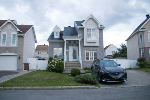 Home Front view, with 2 parking spaces included