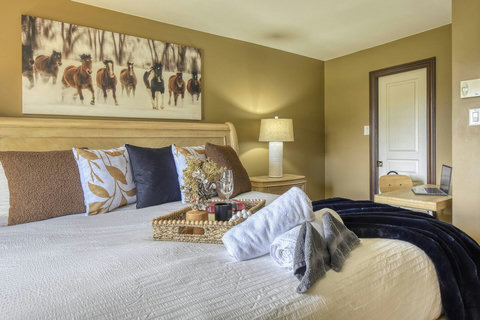 Master Bedroom Close up view & Office Space