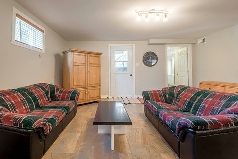 Lower ground floor opened space with direct outdoor access