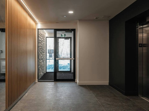 OSTRYA Condo Building entrance - Elevator