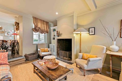 Cozy living room area