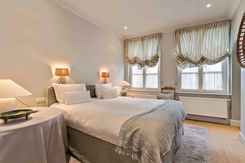 Bedroom with comfortable bed