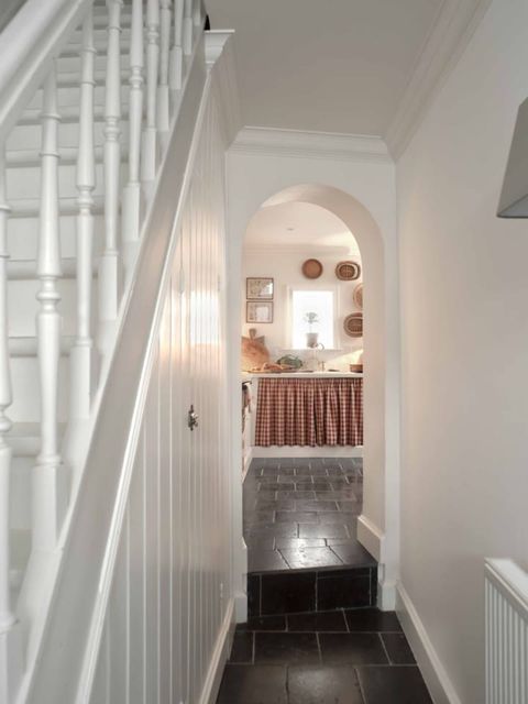View from hall to kitchen