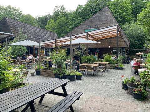 Nice restaurant at the park of Durbuy
