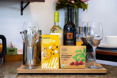 We love to spoil our guests with a welcome gift