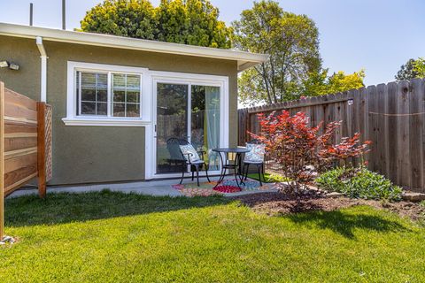 Private patio area for guests