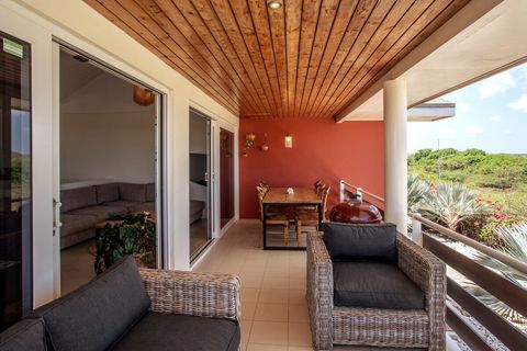 Spacious balcony.