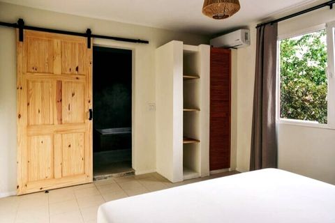 Master bedroom with ensuite bathroom.