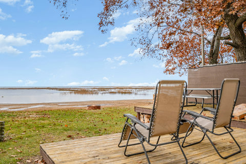 Deck with Lake Huron view