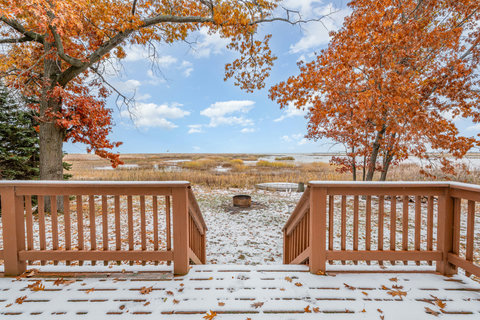 deck coming into winter