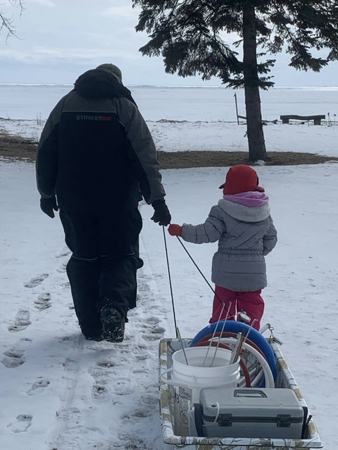 Introducing children to the outdoors