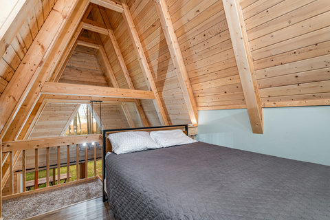 Loft with queen bed