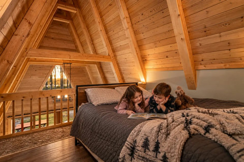 A-Frame Loft Queen Bed