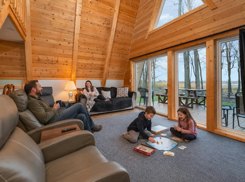 A-Frame Cabin Interior 3