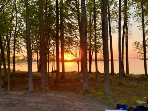 Sunrise on Lake Huron