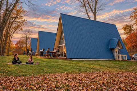 A-Frame Yoga Family Gathering