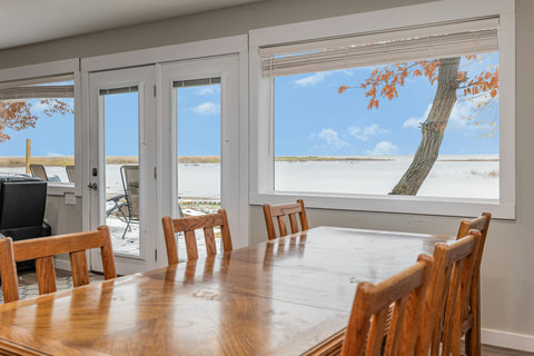 Dining area with view