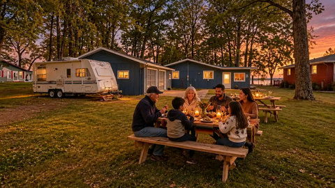 Sunset Outdoor Dining