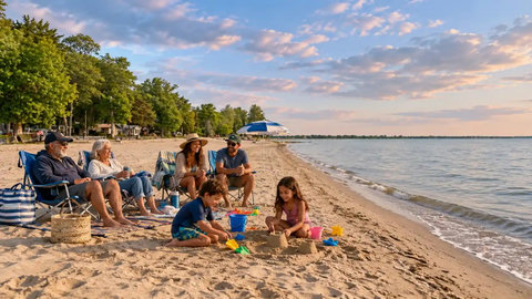 Family Beach