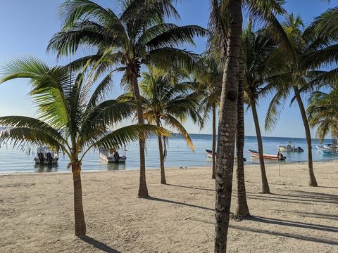 The beach at Akumal