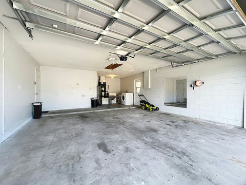 Two car parking garage
