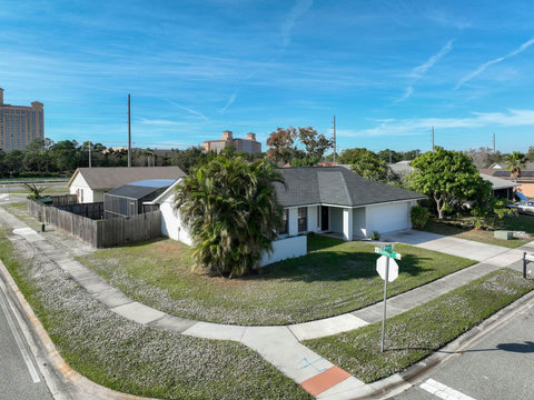 Outside front of property