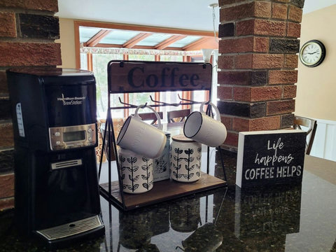 Coffee bar!