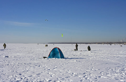 Perfect location for Ice fishing