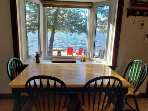Stunning views from inside the cottage!