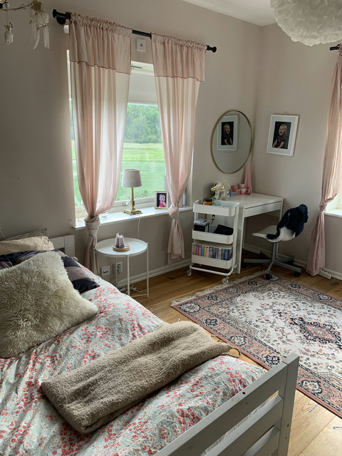 One of the bedrooms