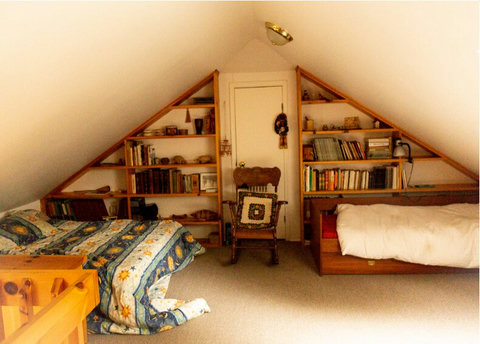Loft Open Bedroom Area