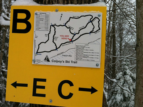 Nordic Ski Trail Map