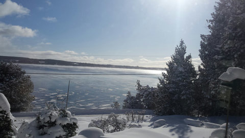 Winter Bay View
