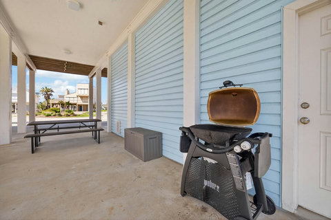 Grill and Picnic Table 